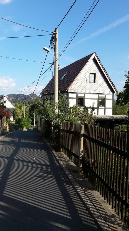 Ferienhaus Schrammsteinblick Altendorf  ภายนอก รูปภาพ